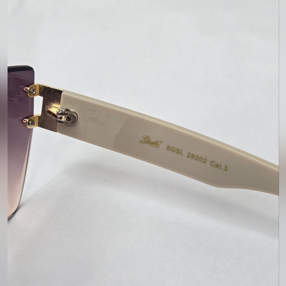 Giselle Rimless Gradient Lens Contemporary Collection Women's Sunglasses - Picture 8 of 10